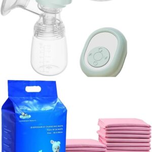 Wearable Electric Breast Pump with Diaper Liners