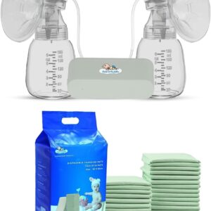 Wearable Electric Breast Pump + Changing Mats