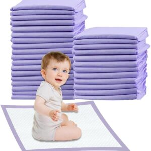 Disposable Baby Changing Mats 60x45cm – Lavender (30 Pack)