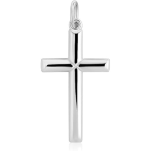 925 Sterling Silver Polished Cross Pendant – Classic Simple Design For Women & Men, for Christmas, Party & Daily Wear Minimum Order: 10 Pieces Minimum Order: 10 Pieces