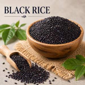 Premium Black Rice Whole Grain Antioxidant Rich Rice /100kg