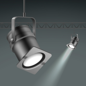 10W LED Track Light Adjustable Spotlight for Indoor