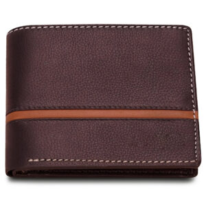 Premium Brown Leather Men’s Wallet Slim & Durable